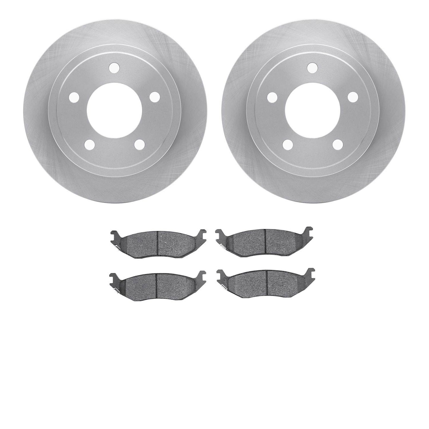Dynamic Friction Company Disc Brake Pad and Rotor / Drum Brake Shoe and Drum Kit 6302-40084