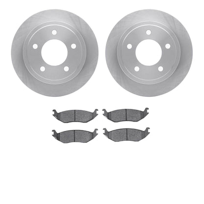 Dynamic Friction Company Disc Brake Pad and Rotor / Drum Brake Shoe and Drum Kit 6302-40084