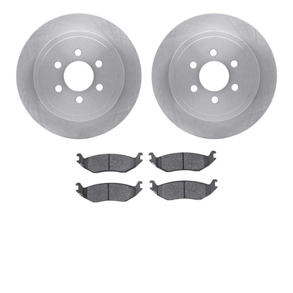 Dynamic Friction Company Disc Brake Pad and Rotor / Drum Brake Shoe and Drum Kit 6302-40085