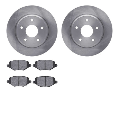 Dynamic Friction Company Disc Brake Pad and Rotor / Drum Brake Shoe and Drum Kit 6302-40099