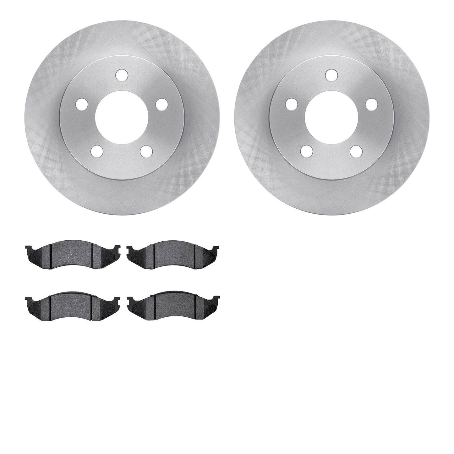 Dynamic Friction Company Disc Brake Pad and Rotor / Drum Brake Shoe and Drum Kit 6302-42017