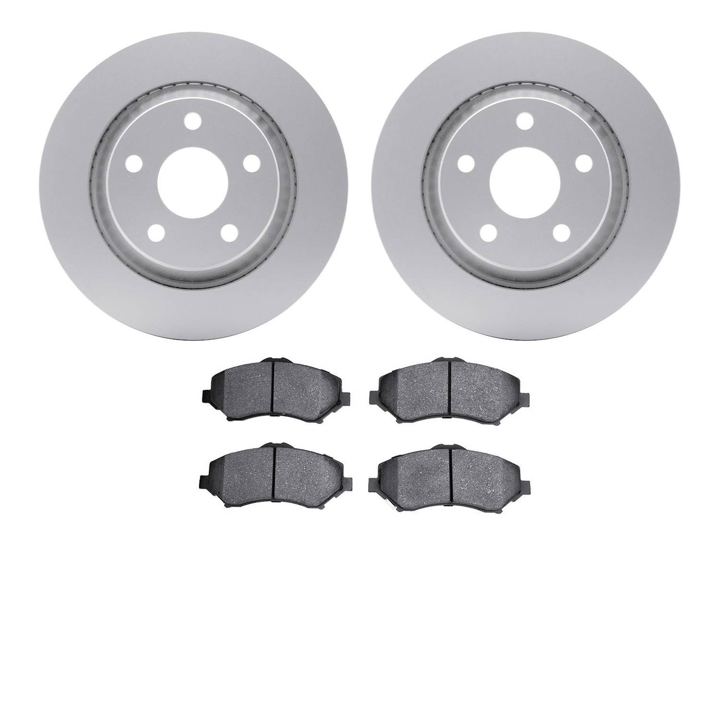 Dynamic Friction Company Disc Brake Pad and Rotor / Drum Brake Shoe and Drum Kit 6302-42036