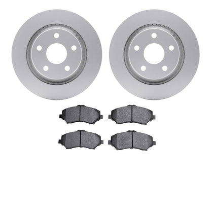 Dynamic Friction Company Disc Brake Pad and Rotor / Drum Brake Shoe and Drum Kit 6302-42036