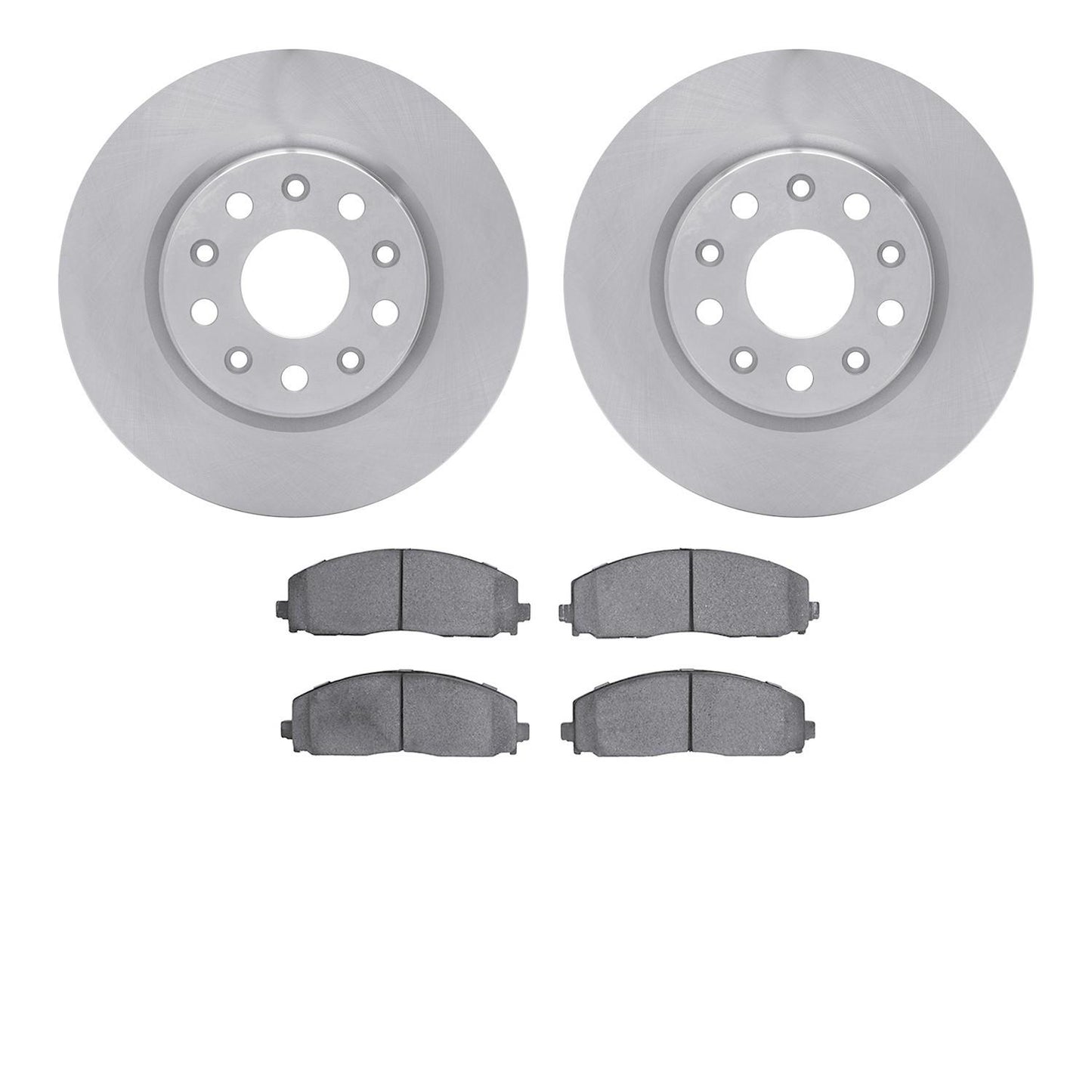 Dynamic Friction Company Disc Brake Pad and Rotor / Drum Brake Shoe and Drum Kit 6302-42044