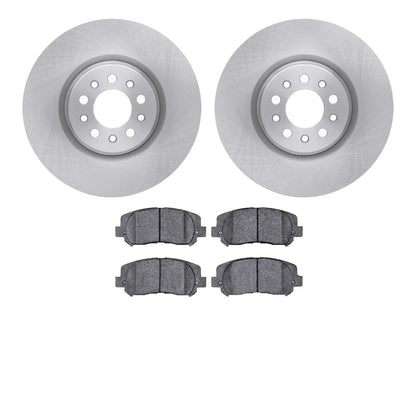 Dynamic Friction Company Disc Brake Pad and Rotor / Drum Brake Shoe and Drum Kit 6302-42046