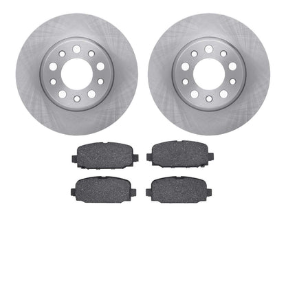 Dynamic Friction Company Disc Brake Pad and Rotor / Drum Brake Shoe and Drum Kit 6302-42056