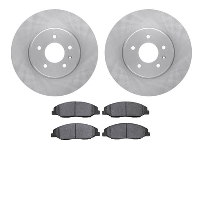 Dynamic Friction Company Disc Brake Pad and Rotor / Drum Brake Shoe and Drum Kit 6302-46046