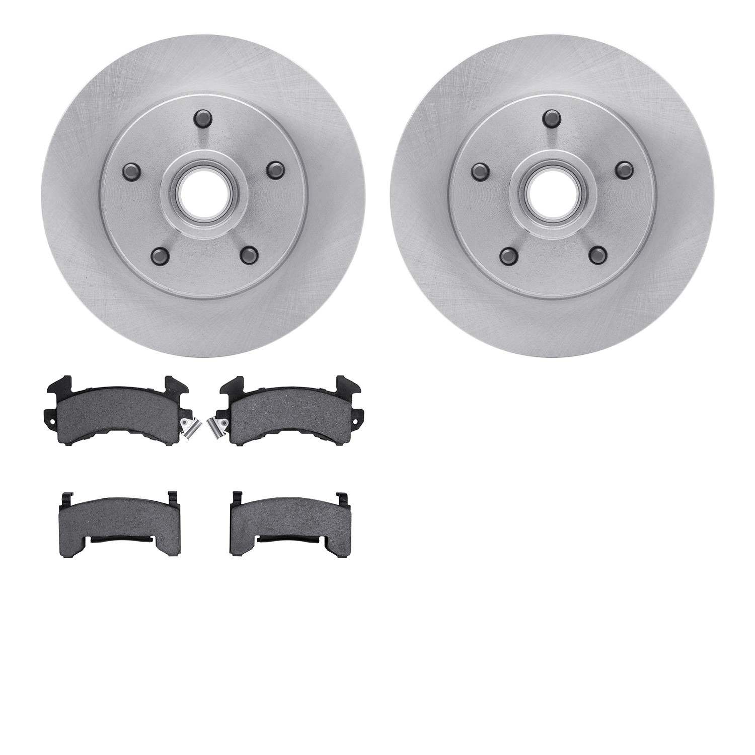 Dynamic Friction Company Disc Brake Pad and Rotor / Drum Brake Shoe and Drum Kit 6302-47004