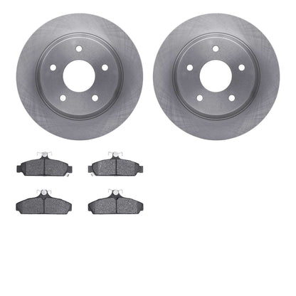 Dynamic Friction Company Disc Brake Pad and Rotor / Drum Brake Shoe and Drum Kit 6302-47023