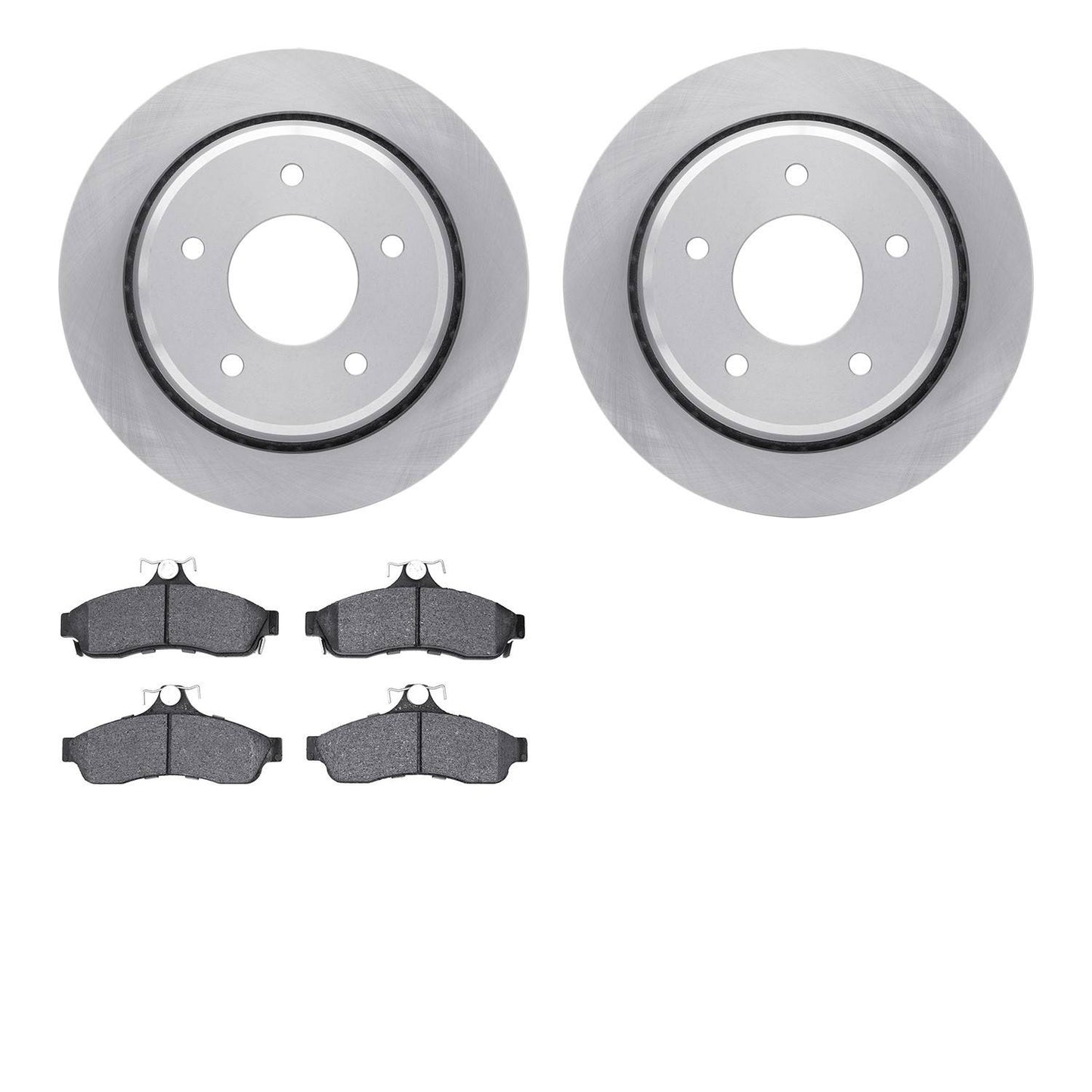 Dynamic Friction Company Disc Brake Pad and Rotor / Drum Brake Shoe and Drum Kit 6302-47042