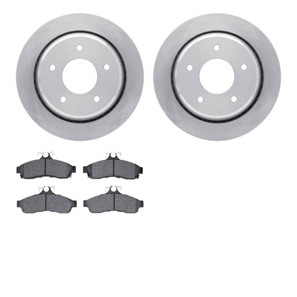 Dynamic Friction Company Disc Brake Pad and Rotor / Drum Brake Shoe and Drum Kit 6302-47042