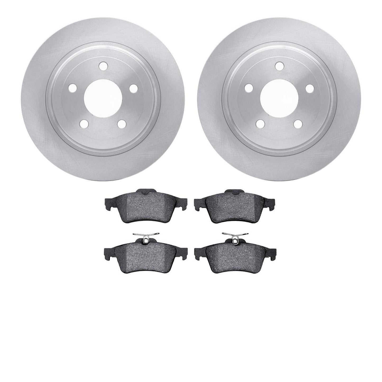 Dynamic Friction Company Disc Brake Pad and Rotor / Drum Brake Shoe and Drum Kit 6302-47056