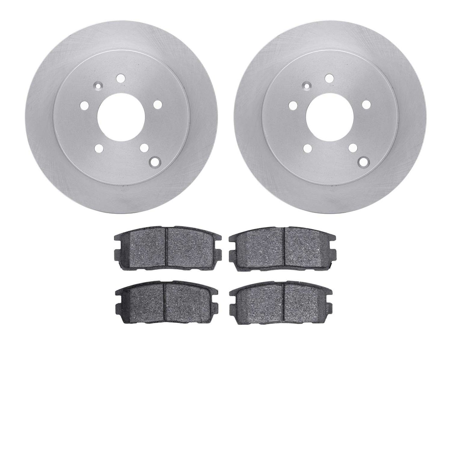 Dynamic Friction Company Disc Brake Pad and Rotor / Drum Brake Shoe and Drum Kit 6302-47061