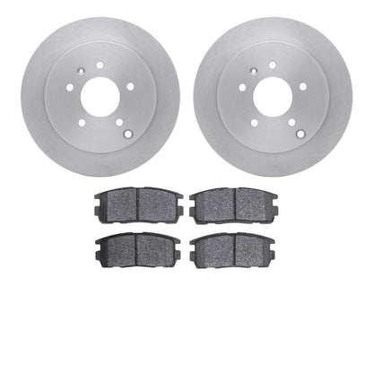Dynamic Friction Company Disc Brake Pad and Rotor / Drum Brake Shoe and Drum Kit 6302-47061