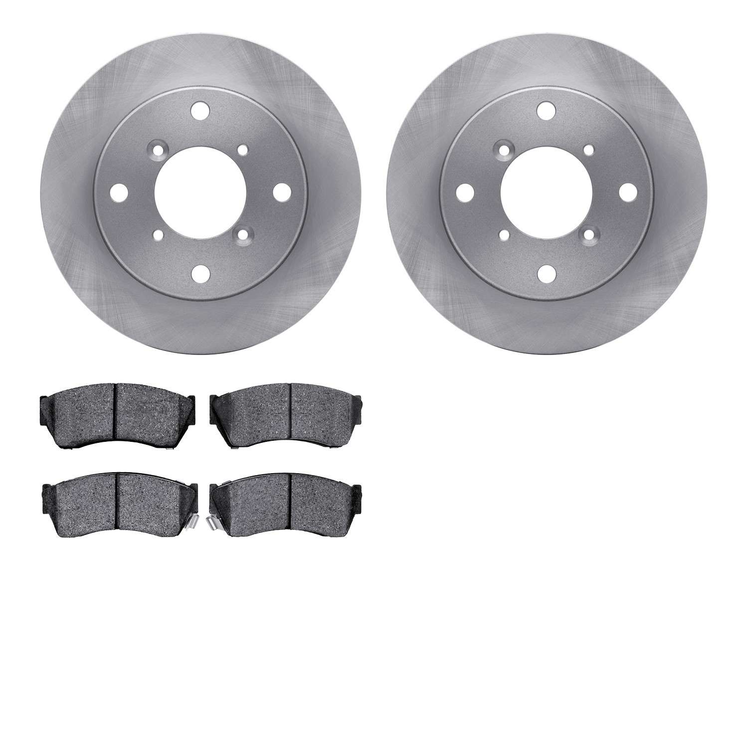 Dynamic Friction Company Disc Brake Pad and Rotor / Drum Brake Shoe and Drum Kit 6302-50001