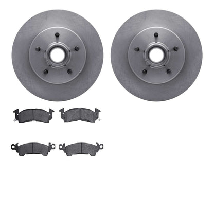 Dynamic Friction Company Disc Brake Pad and Rotor / Drum Brake Shoe and Drum Kit 6302-51001
