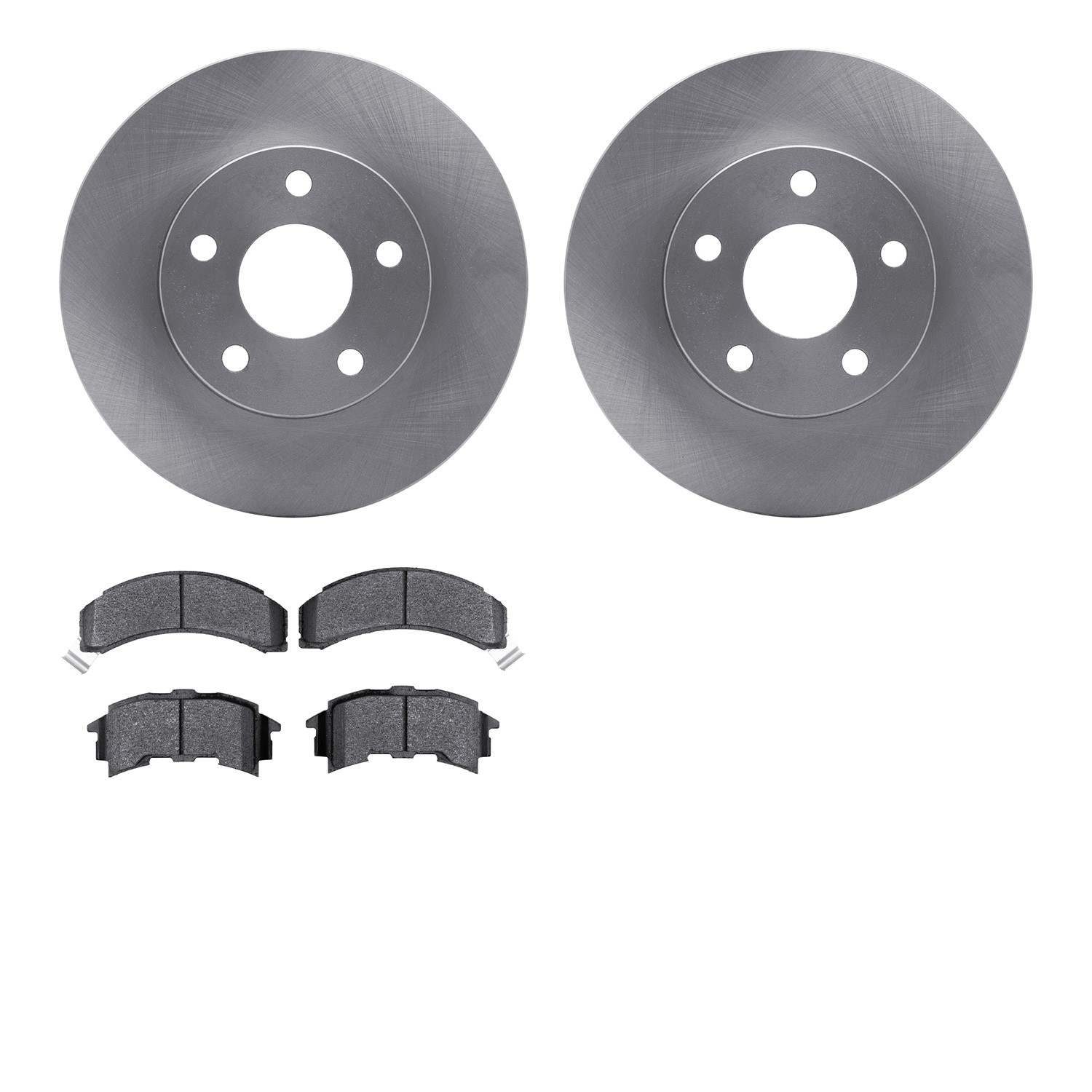 Dynamic Friction Company Disc Brake Pad and Rotor / Drum Brake Shoe and Drum Kit 6302-52002