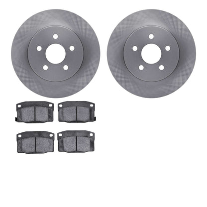 Dynamic Friction Company Disc Brake Pad and Rotor / Drum Brake Shoe and Drum Kit 6302-52003