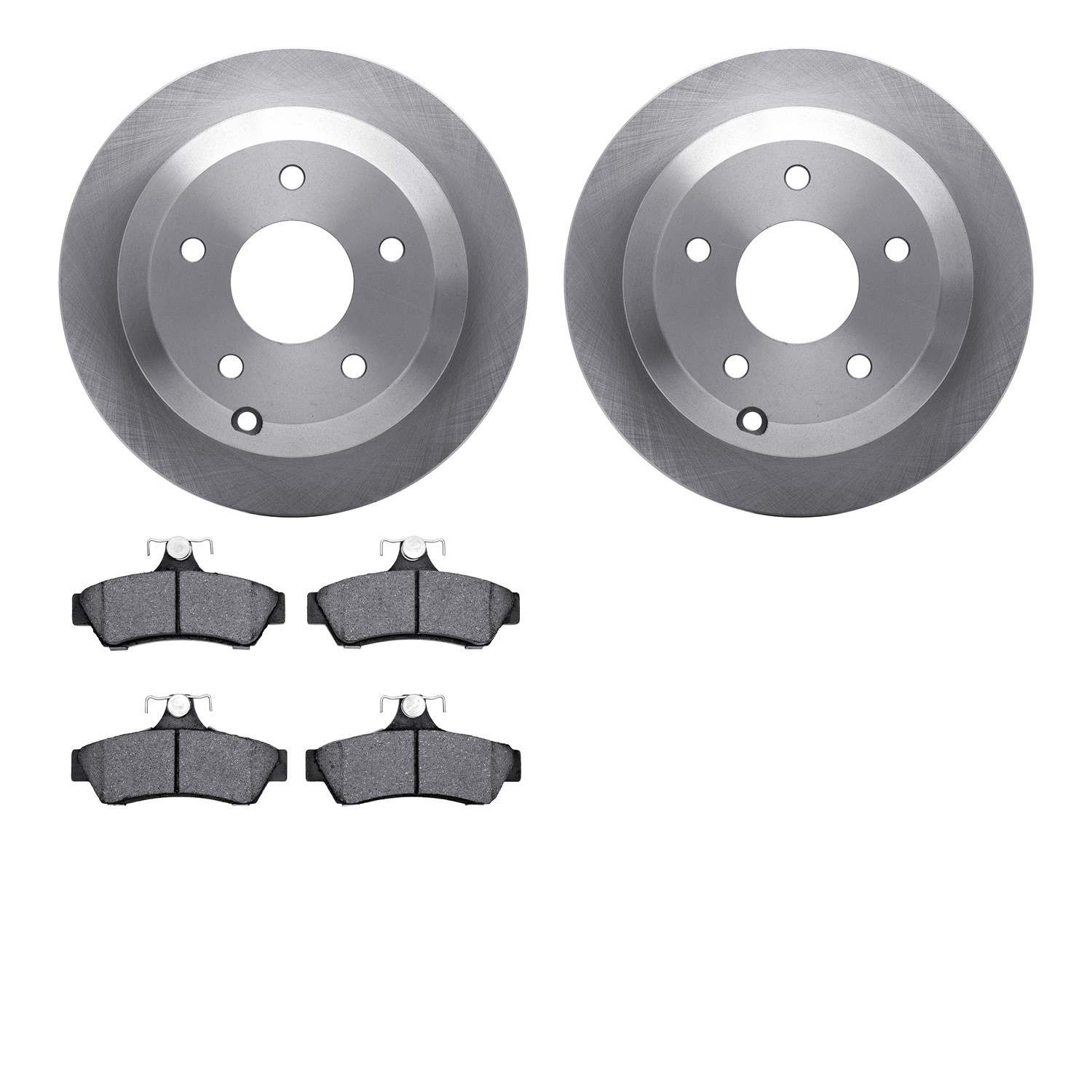 Dynamic Friction Company Disc Brake Pad and Rotor / Drum Brake Shoe and Drum Kit 6302-52005