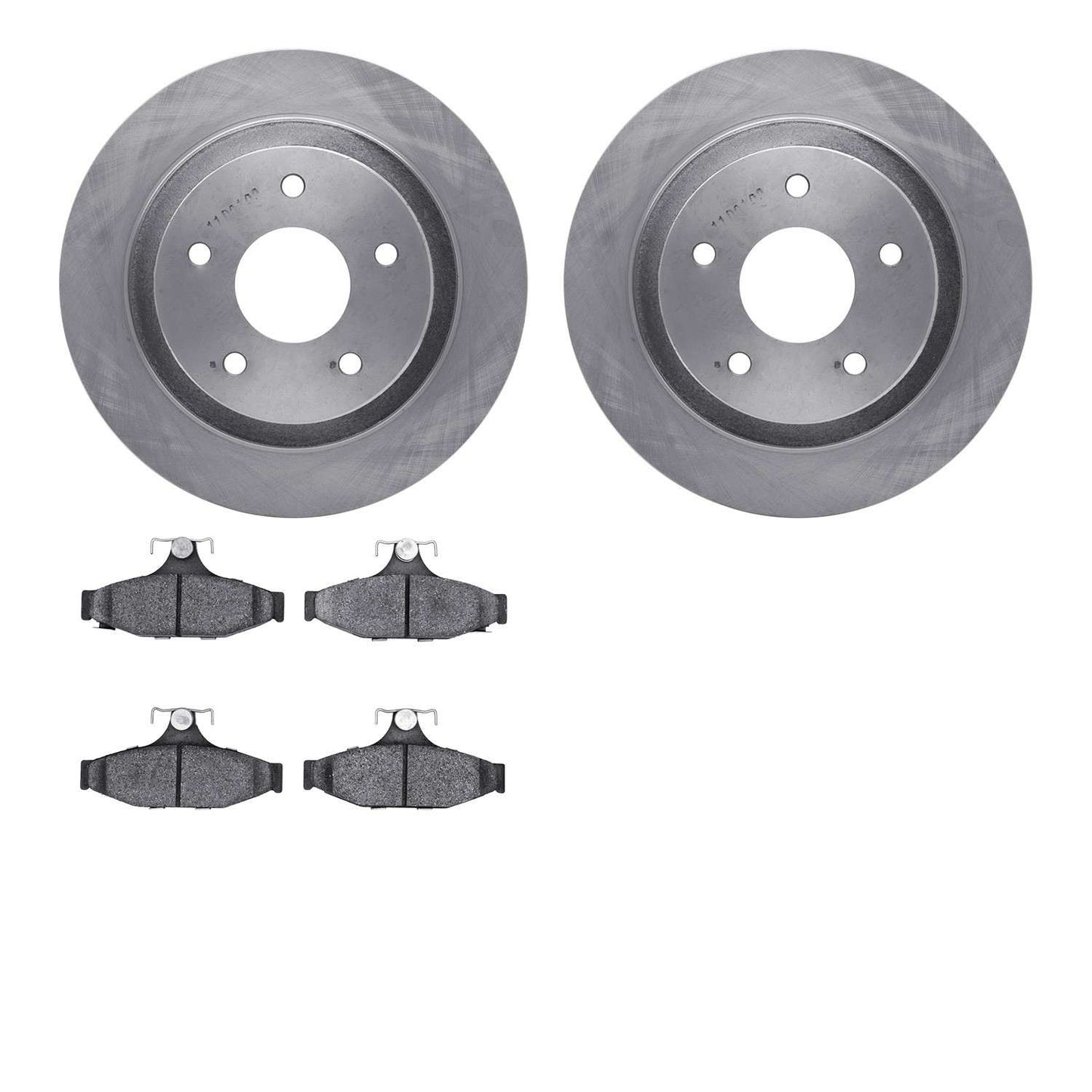 Dynamic Friction Company Disc Brake Pad and Rotor / Drum Brake Shoe and Drum Kit 6302-52006