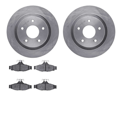 Dynamic Friction Company Disc Brake Pad and Rotor / Drum Brake Shoe and Drum Kit 6302-52006