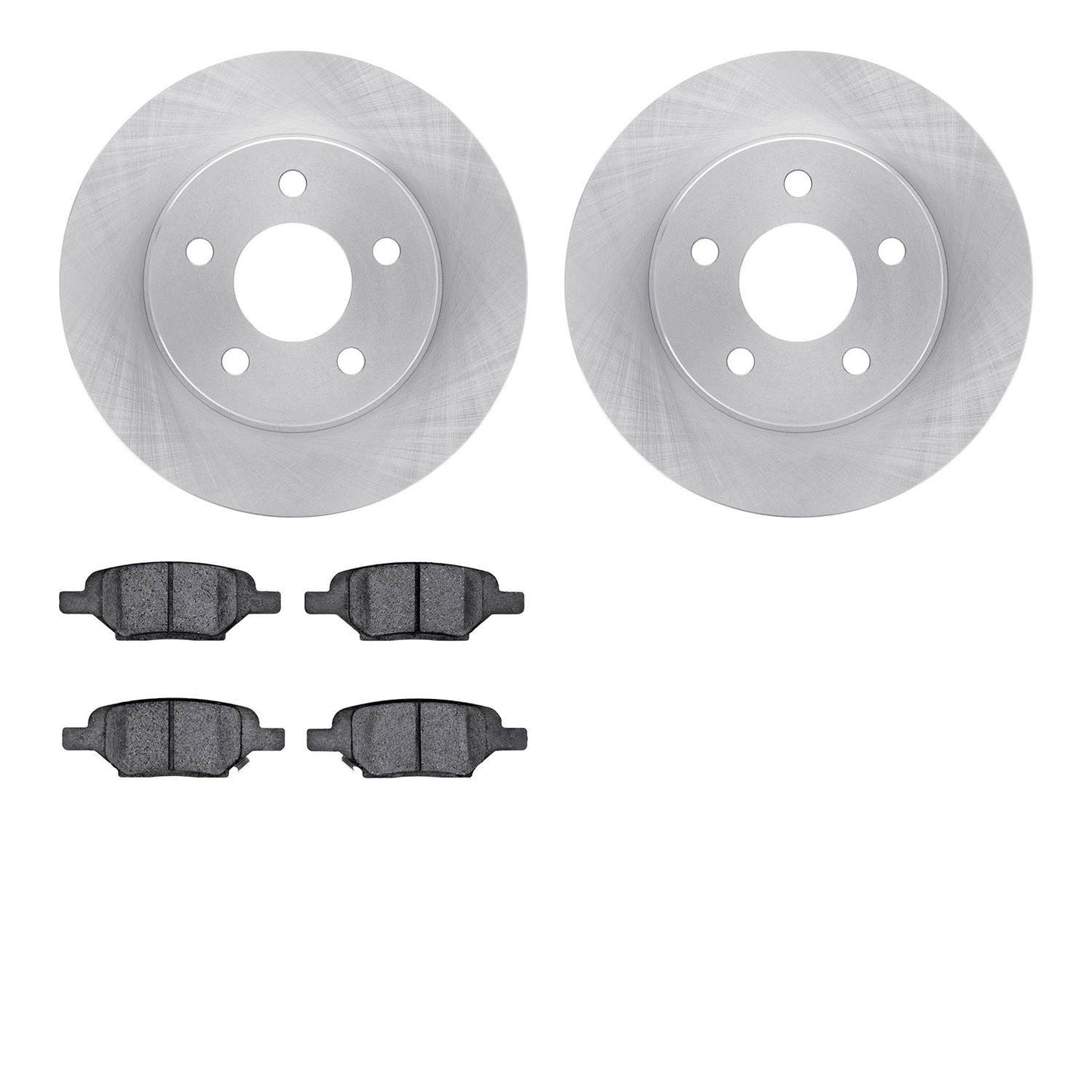 Dynamic Friction Company Disc Brake Pad and Rotor / Drum Brake Shoe and Drum Kit 6302-53006