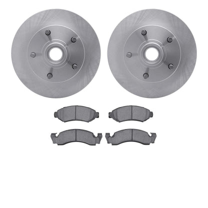 Dynamic Friction Company Disc Brake Pad and Rotor / Drum Brake Shoe and Drum Kit 6302-54018