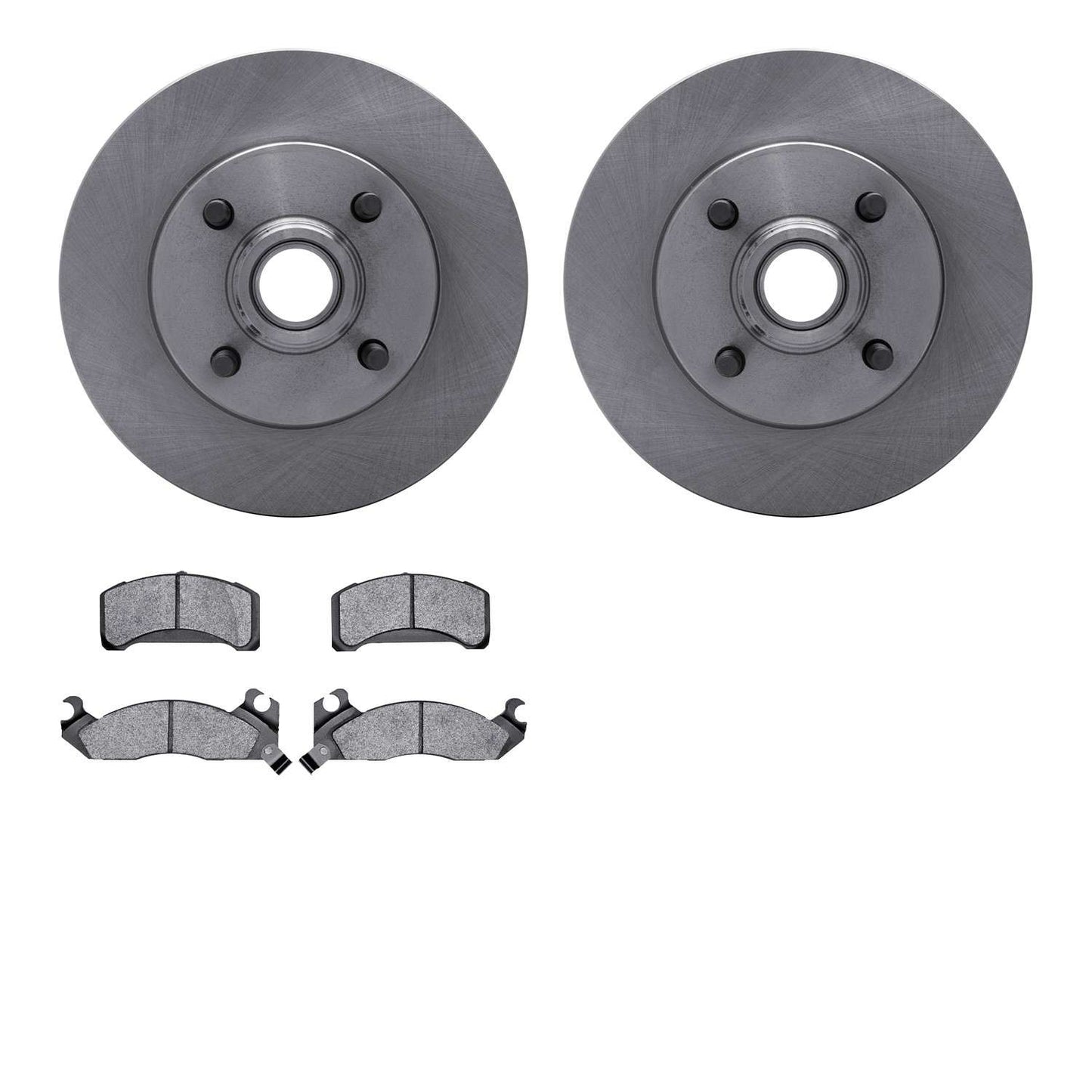 Dynamic Friction Company Disc Brake Pad and Rotor / Drum Brake Shoe and Drum Kit 6302-54041