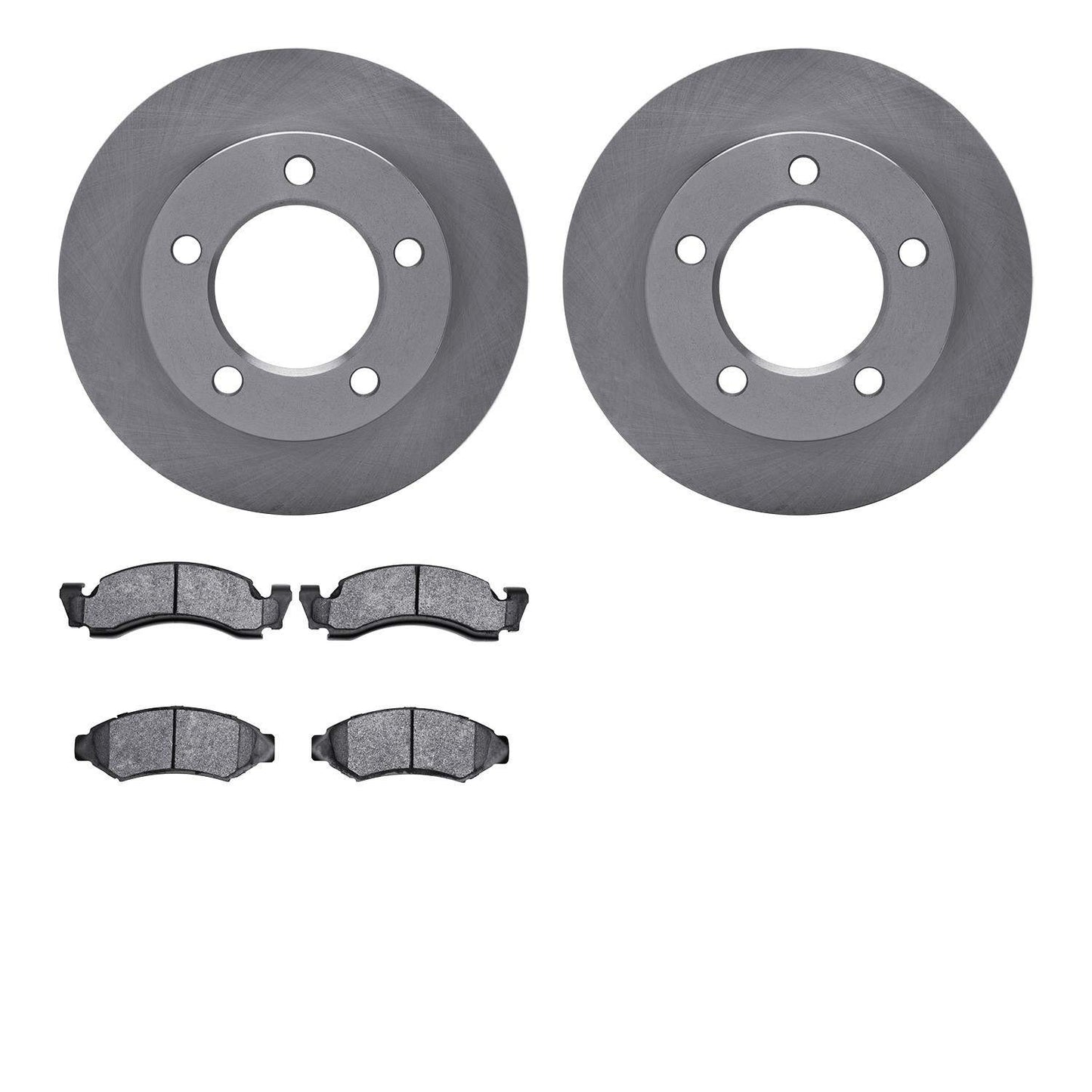 Dynamic Friction Company Disc Brake Pad and Rotor / Drum Brake Shoe and Drum Kit 6302-54051