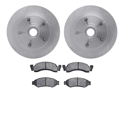 Dynamic Friction Company Disc Brake Pad and Rotor / Drum Brake Shoe and Drum Kit 6302-54059