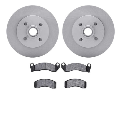 Dynamic Friction Company Disc Brake Pad and Rotor / Drum Brake Shoe and Drum Kit 6302-54070