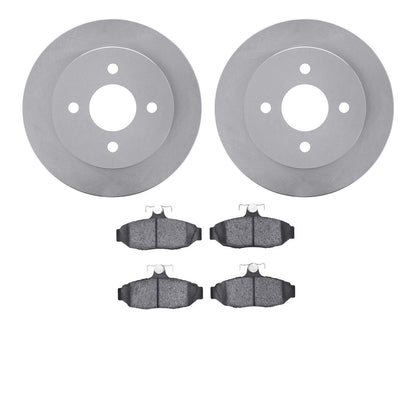 Dynamic Friction Company Disc Brake Pad and Rotor / Drum Brake Shoe and Drum Kit 6302-54078