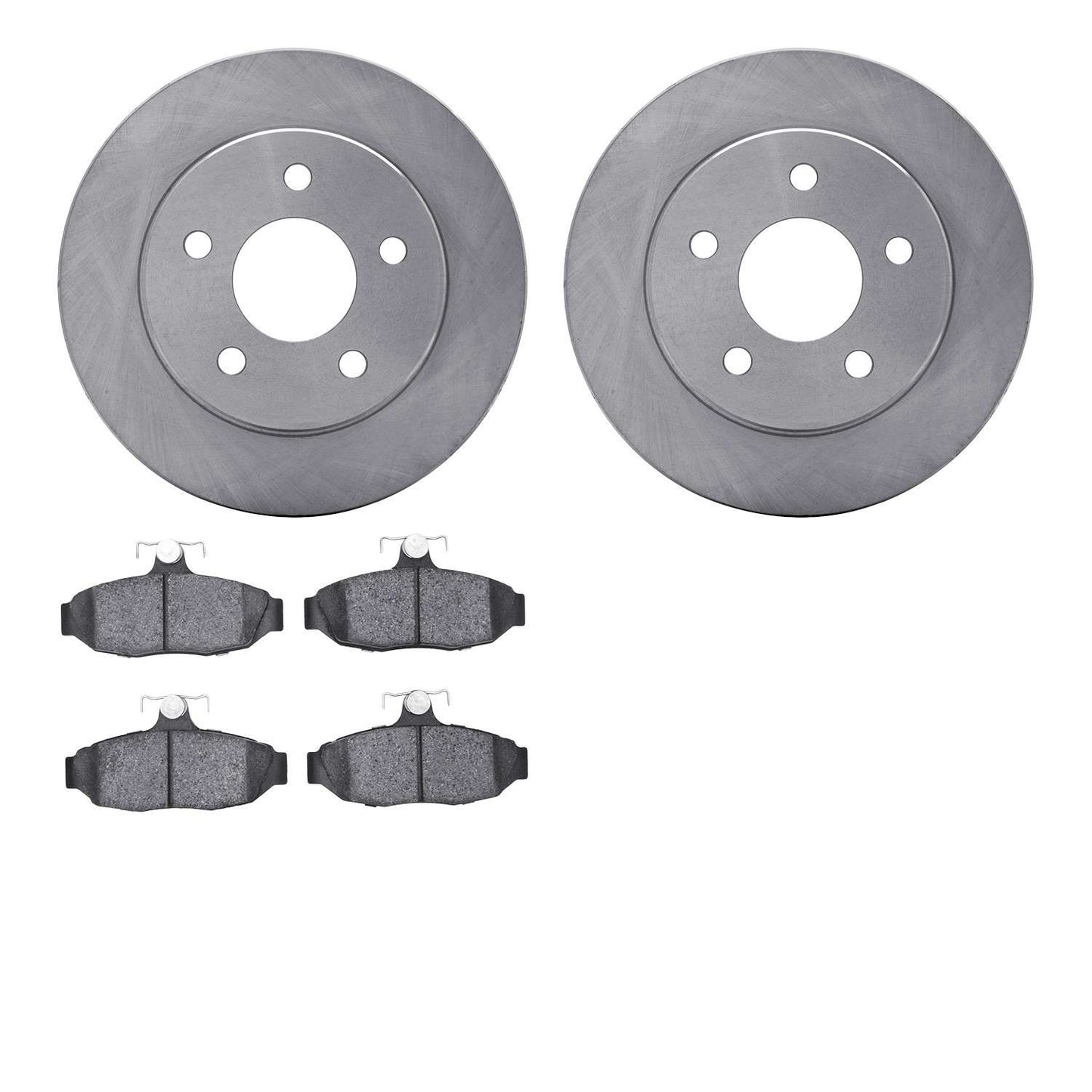 Dynamic Friction Company Disc Brake Pad and Rotor / Drum Brake Shoe and Drum Kit 6302-54079