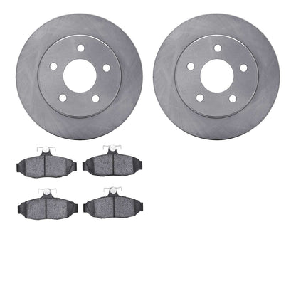 Dynamic Friction Company Disc Brake Pad and Rotor / Drum Brake Shoe and Drum Kit 6302-54079