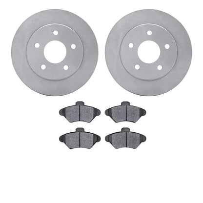 Dynamic Friction Company Disc Brake Pad and Rotor / Drum Brake Shoe and Drum Kit 6302-54084