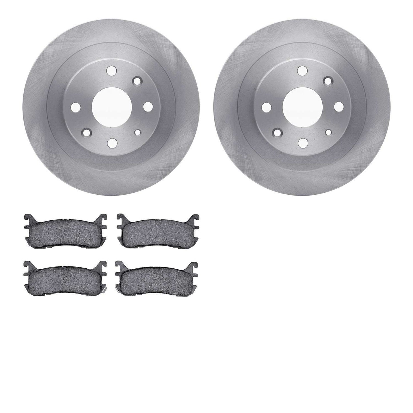 Dynamic Friction Company Disc Brake Pad and Rotor / Drum Brake Shoe and Drum Kit 6302-54099