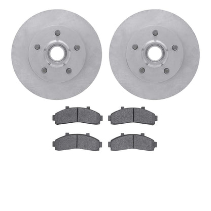 Dynamic Friction Company Disc Brake Pad and Rotor / Drum Brake Shoe and Drum Kit 6302-54106