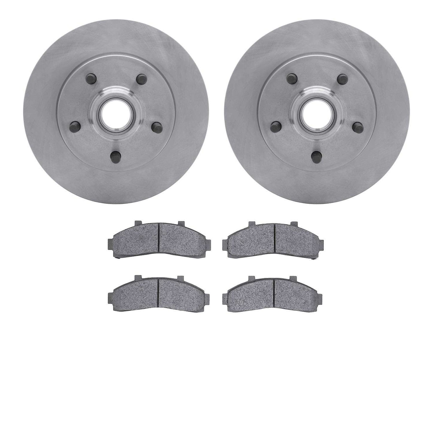 Dynamic Friction Company Disc Brake Pad and Rotor / Drum Brake Shoe and Drum Kit 6302-54107