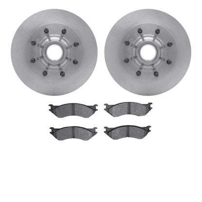 Dynamic Friction Company Disc Brake Pad and Rotor / Drum Brake Shoe and Drum Kit 6302-54114