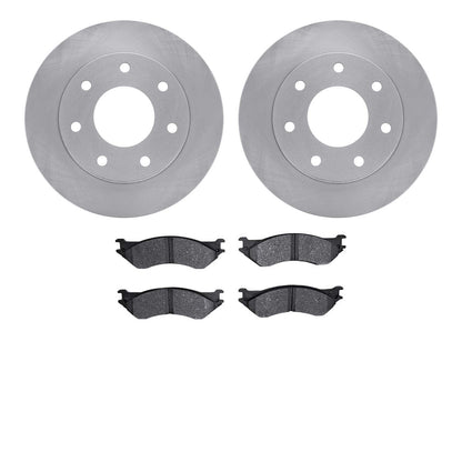 Dynamic Friction Company Disc Brake Pad and Rotor / Drum Brake Shoe and Drum Kit 6302-54116
