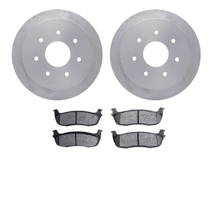 Dynamic Friction Company Disc Brake Pad and Rotor / Drum Brake Shoe and Drum Kit 6302-54121