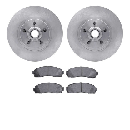 Dynamic Friction Company Disc Brake Pad and Rotor / Drum Brake Shoe and Drum Kit 6302-54140