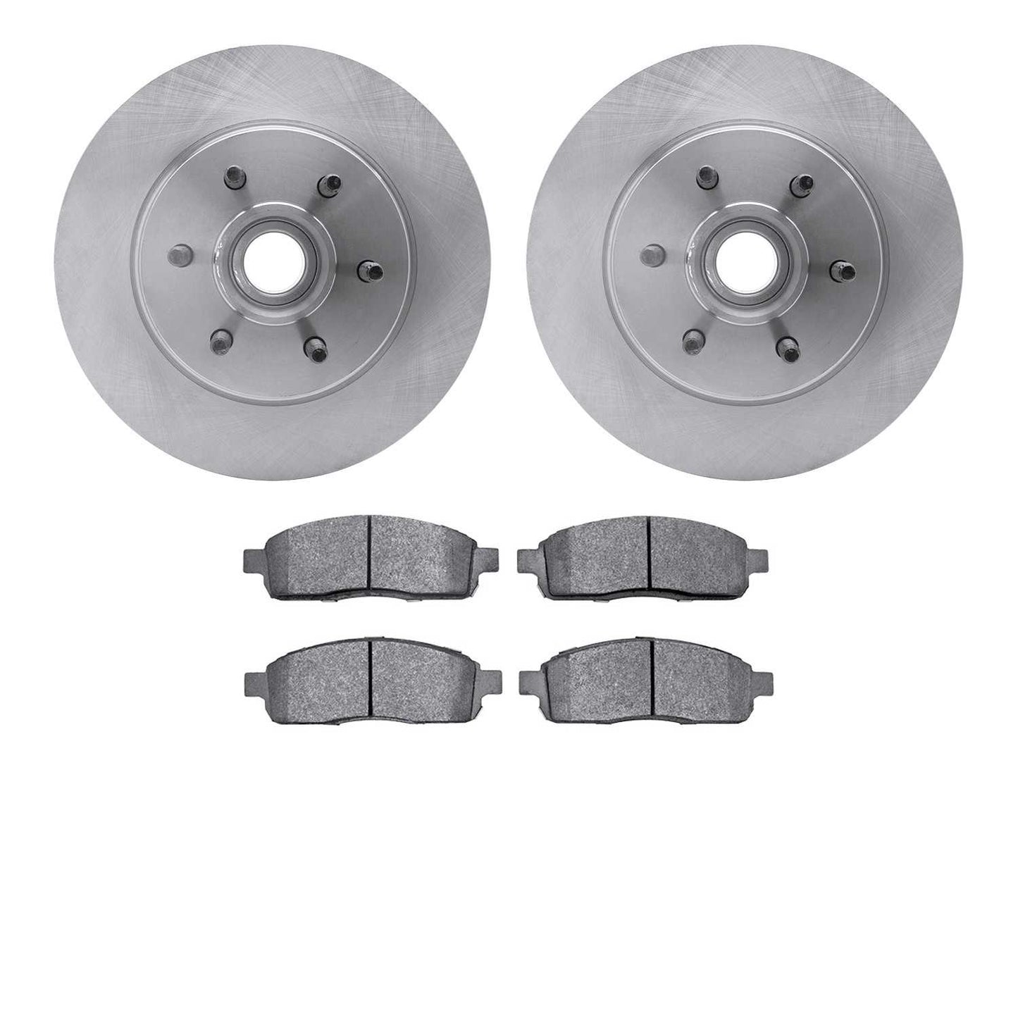 Dynamic Friction Company Disc Brake Pad and Rotor / Drum Brake Shoe and Drum Kit 6302-54156