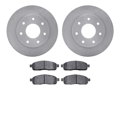 Dynamic Friction Company Disc Brake Pad and Rotor / Drum Brake Shoe and Drum Kit 6302-54159