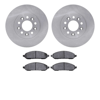 Dynamic Friction Company Disc Brake Pad and Rotor / Drum Brake Shoe and Drum Kit 6302-54165