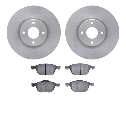 Dynamic Friction Company Disc Brake Pad and Rotor / Drum Brake Shoe and Drum Kit 6302-54169