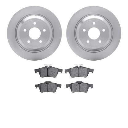 Dynamic Friction Company Disc Brake Pad and Rotor / Drum Brake Shoe and Drum Kit 6302-54207