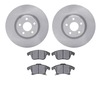 Dynamic Friction Company Disc Brake Pad and Rotor / Drum Brake Shoe and Drum Kit 6302-54219