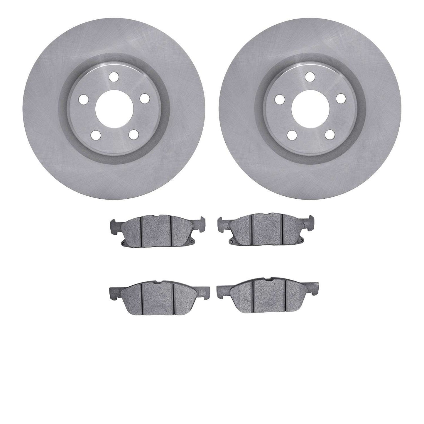 Dynamic Friction Company Disc Brake Pad and Rotor / Drum Brake Shoe and Drum Kit 6302-54234