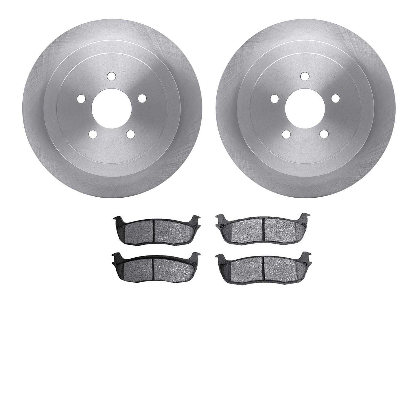 Dynamic Friction Company Disc Brake Pad and Rotor / Drum Brake Shoe and Drum Kit 6302-55004